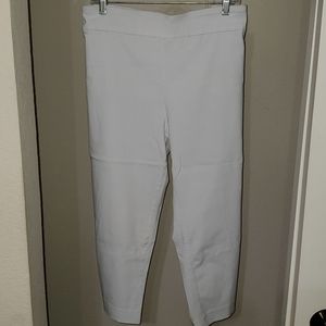 Capri White Pants